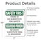 Signmission Safety Culture Sign, 7 in Width, Vinyl Decal, Rectangle, Bilingual OS-2PACK-SF-D-710-L-10831 - alternate 2